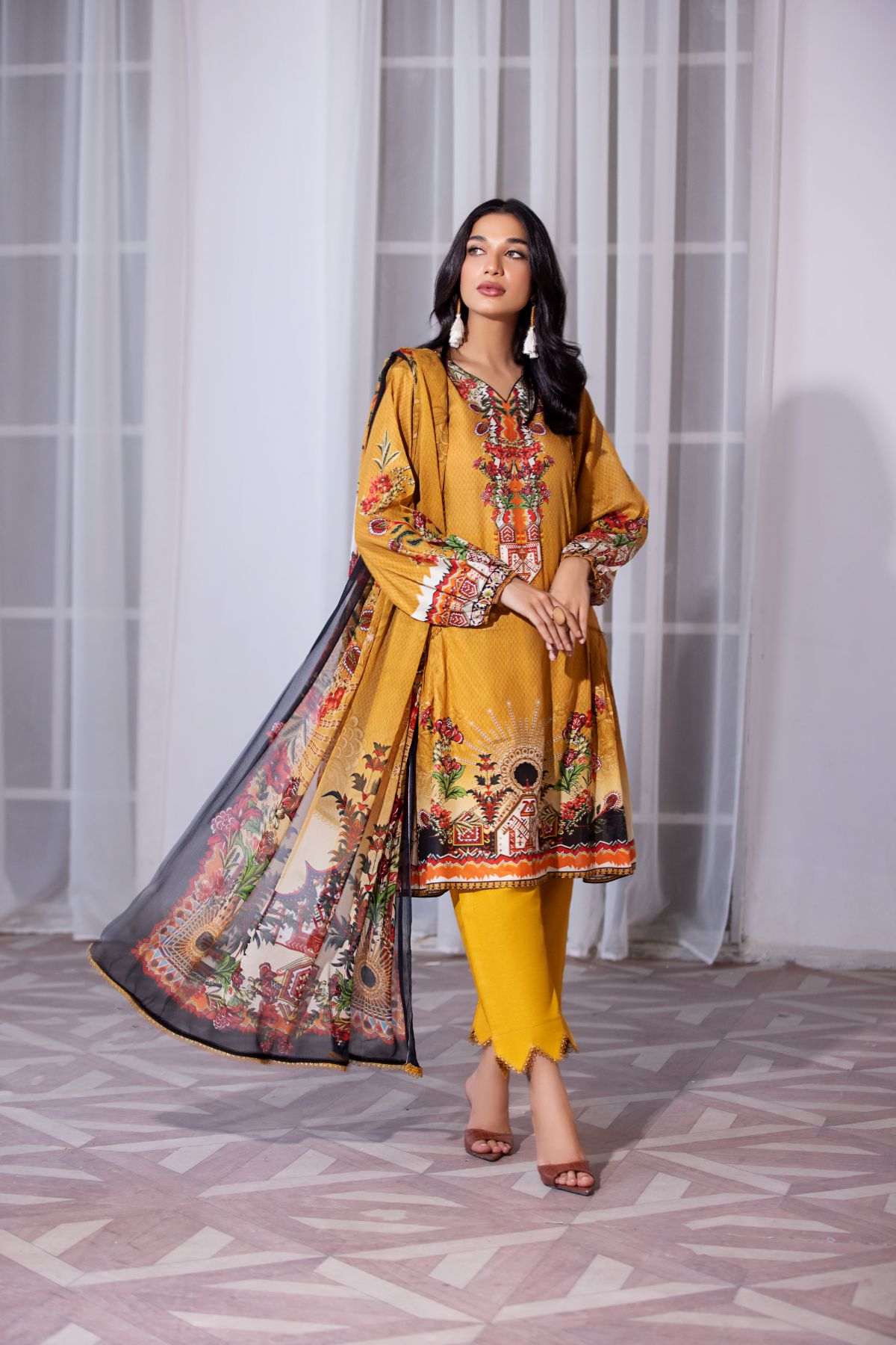 3PC Sapna Digital Suit 2153